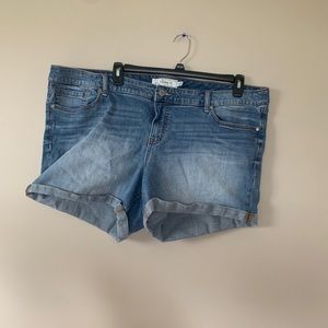 Torrid jean shorts